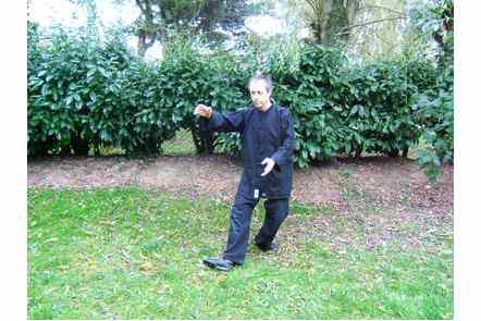 Saisir la queue de l'oiseau &agrave; gauche