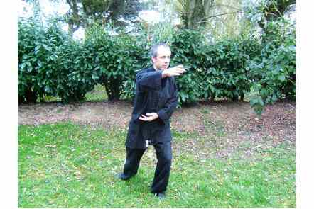 Saisir la queue de l'oiseau &agrave; gauche