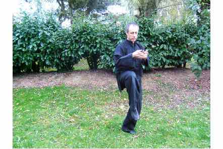 Jouer de la guitare &agrave; gauche