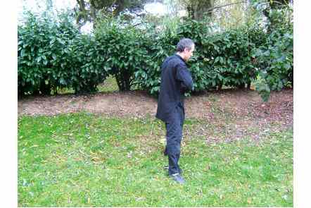 Ramener jambe gauche