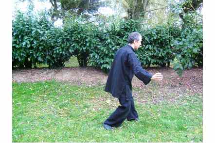 Donner coup de talon droit