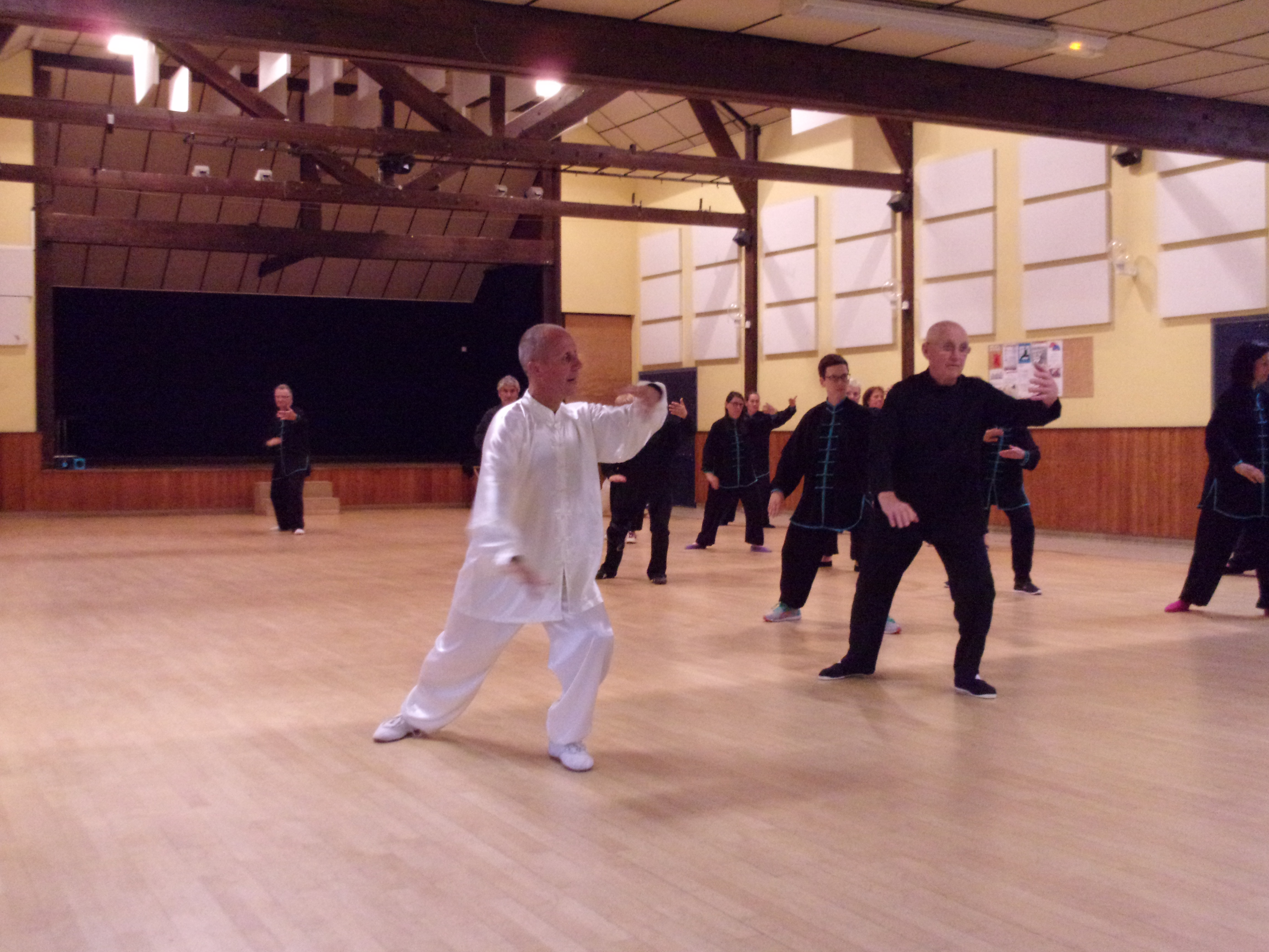 Cours de Tai Chi avec les lves du BKDO le 12/05/2016 Bretagne dirig par Bertrand GAGNEUX