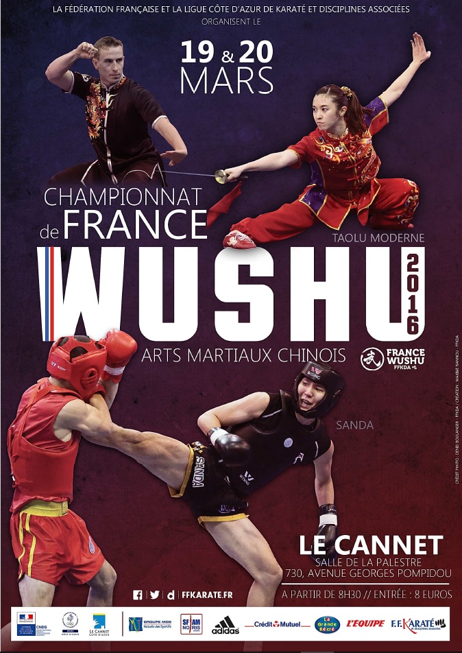Championnat de France de Wushu Sanda et Taolu moderne 2016
