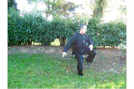 Pivoter sur pied droit