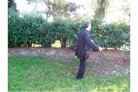 Pivoter sur pied droit