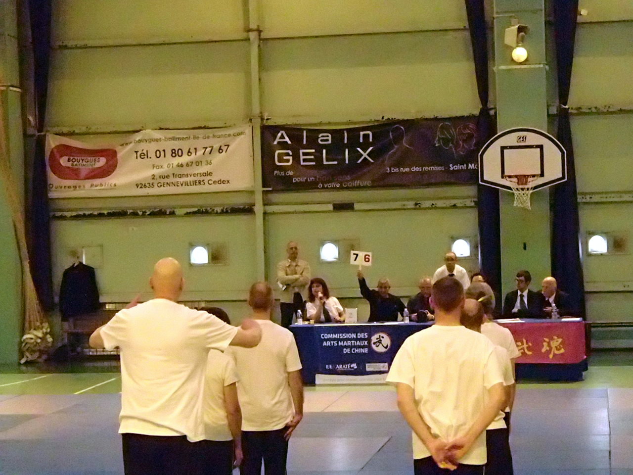 Note Groupe Coupe de FRANCE d'Expression Technique (Taolu) 2014