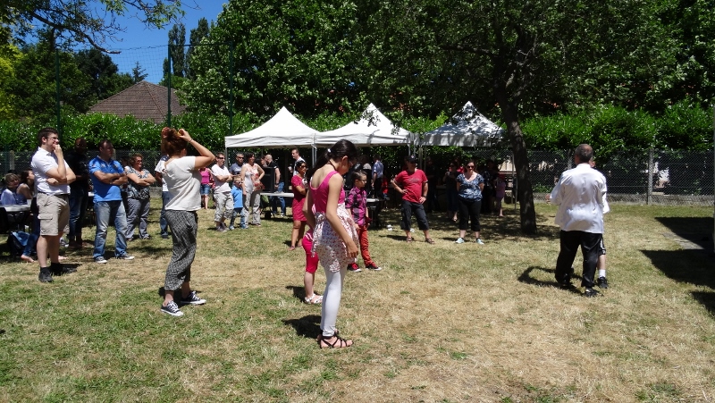 Applications Martiales Tai Chi lors de la fte du CSME Karat