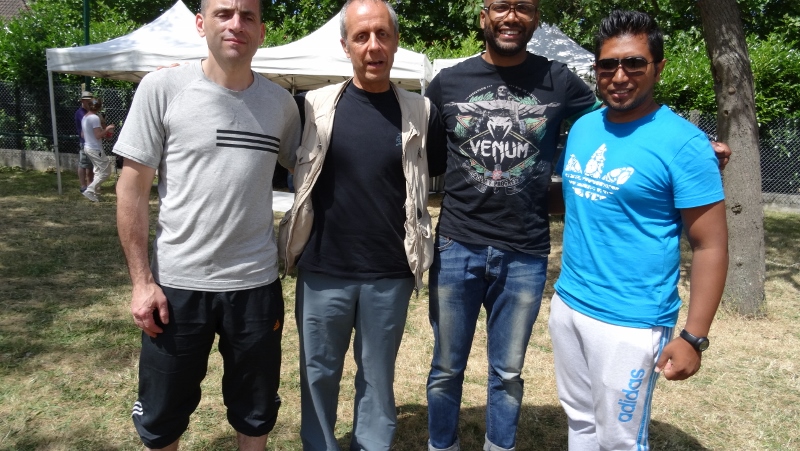 Avec Eddy HENRY, Olivier BEAUDRY et Mohsan SHOKAT