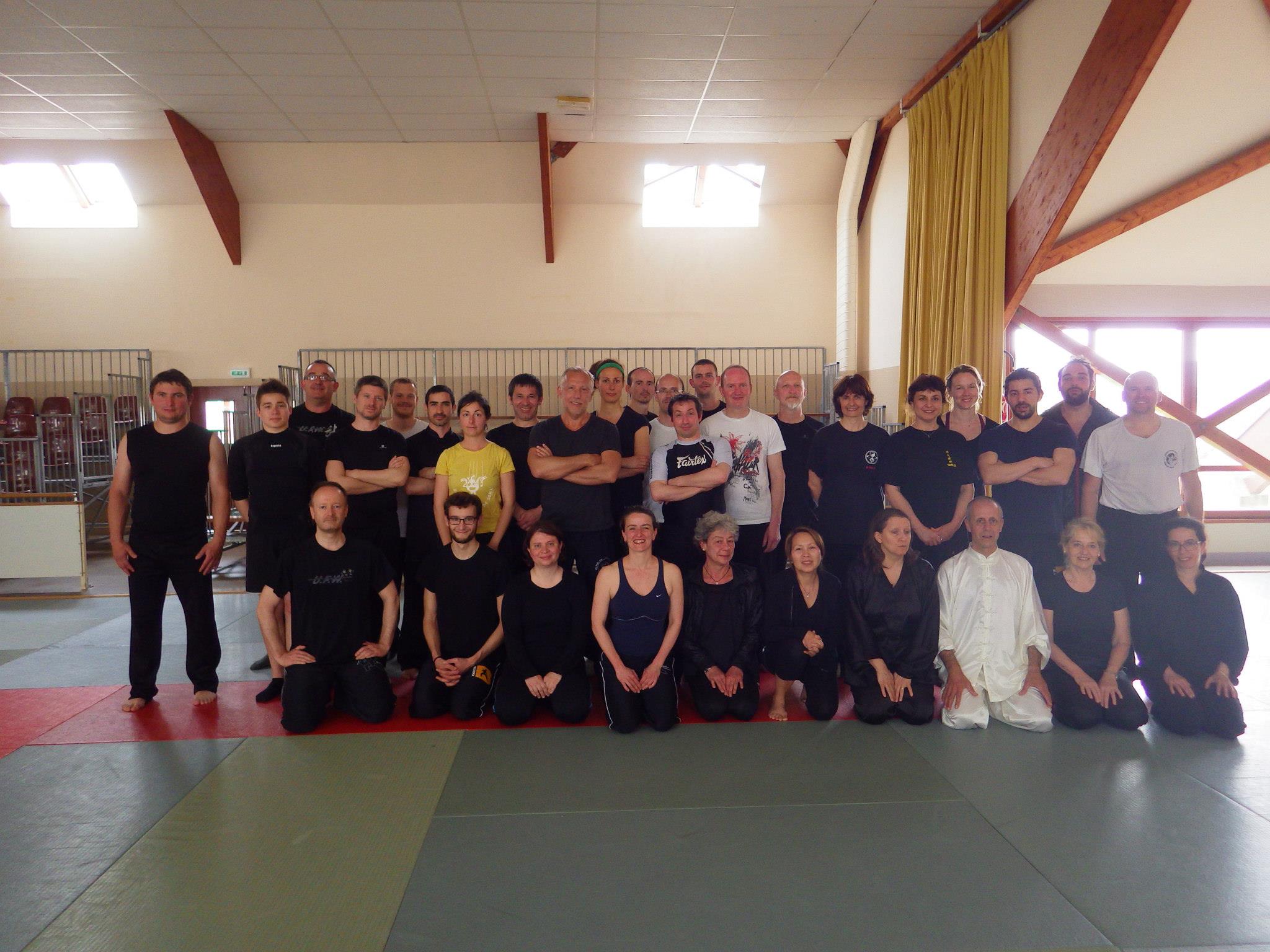 Groupe Houlgate 2014 Stage Wushu