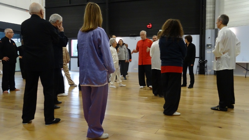 Stage Tai Chi Yang 06-03-2016 Emerainville Roger ITIER Bertrand GAGNEUX